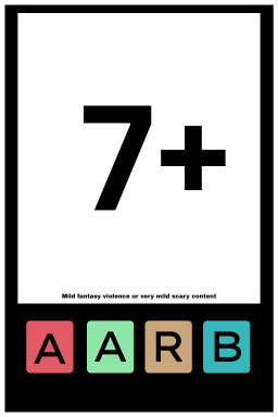 AARB 7+ rating badge